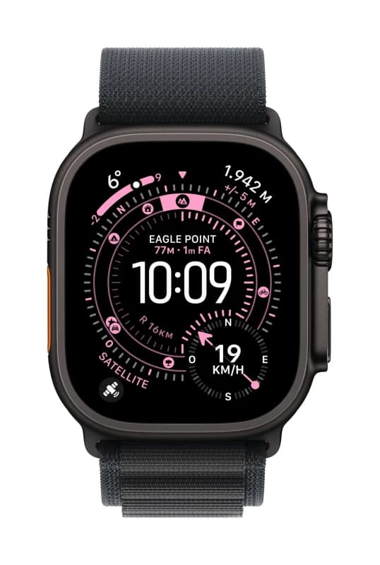 Apple Apple MG9G4ZM/A Smart Wearable Accessories Band Black Titanium, Polyester, Spandex MG9G4ZM/A