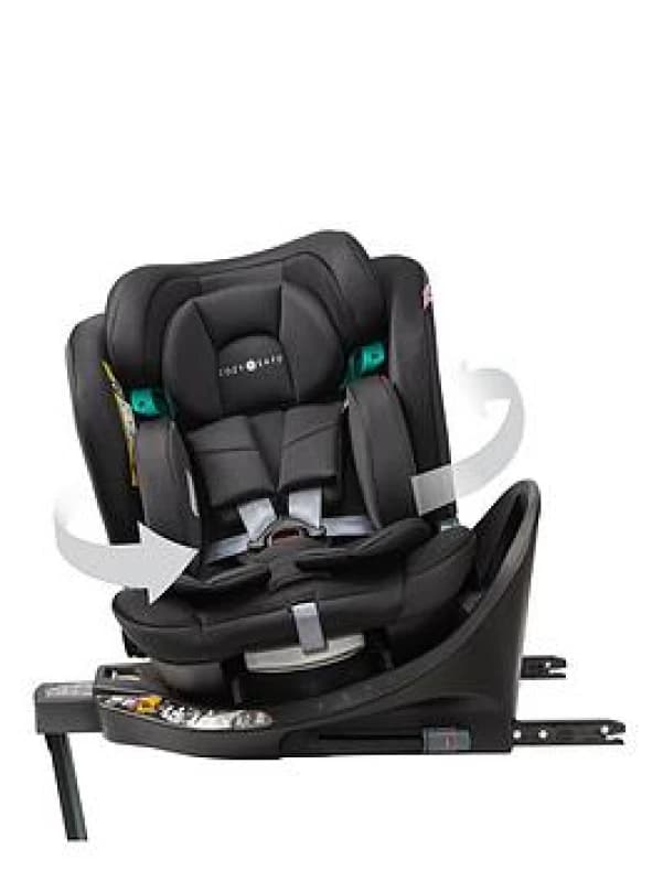 Cozy N Safe Stanford 360° 40-150cm Child Car Seat - Jet, Black EST326