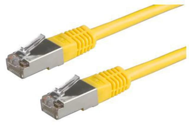 ROLINE S/FTP (PiMF) Patch Cord. Cat.6. yellow 2.0m