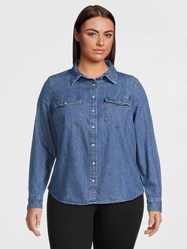 Denim Essential Western Shirt