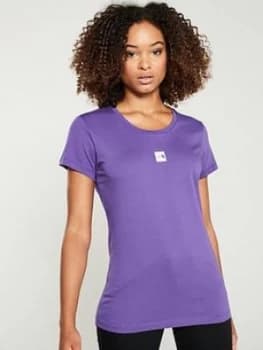 The North Face Short Sleeve Fine Tee - Purple