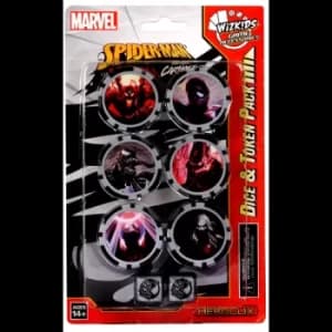 Marvel HeroClix: Spider-Man and Venom Absolute Carnage Dice and Token Pack