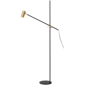 Lucide PHILINE - Floor Reading Lamp - 1xGU10 - Black