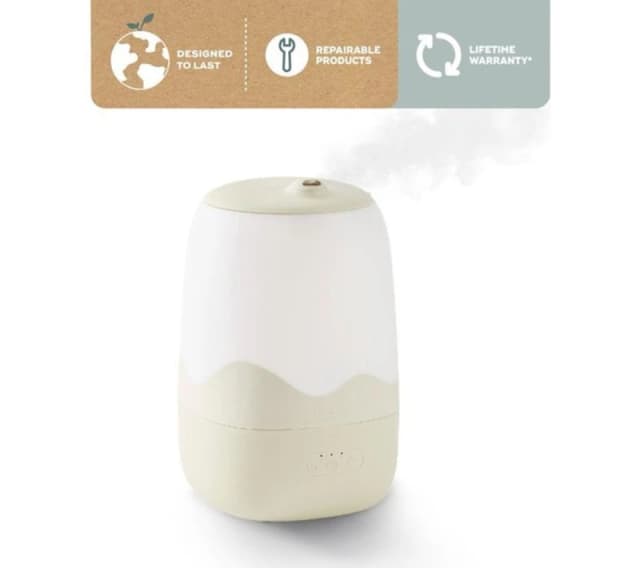 BABYMOOV A047015UK Wave Humidifier - White 3661276188846