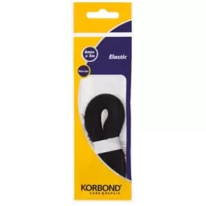 Korbond Black Elastic 6mm x 3m