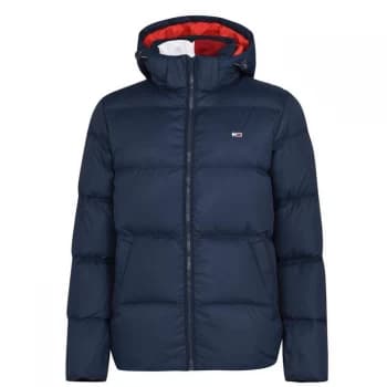 Tommy Jeans Padded Down Jacket - Black Iris