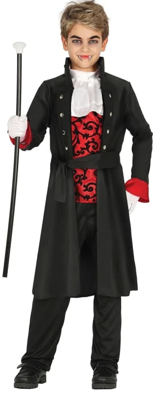 Fiestas Guirca Fancy Dress Child Vampire 7-9 Years, Black CLG-FG87432
