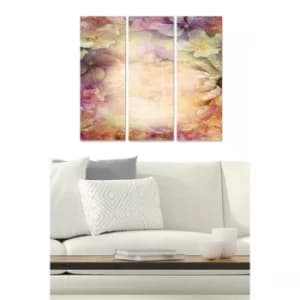 MDF2932338 Multicolor Decorative MDF Painting (3 Pieces)