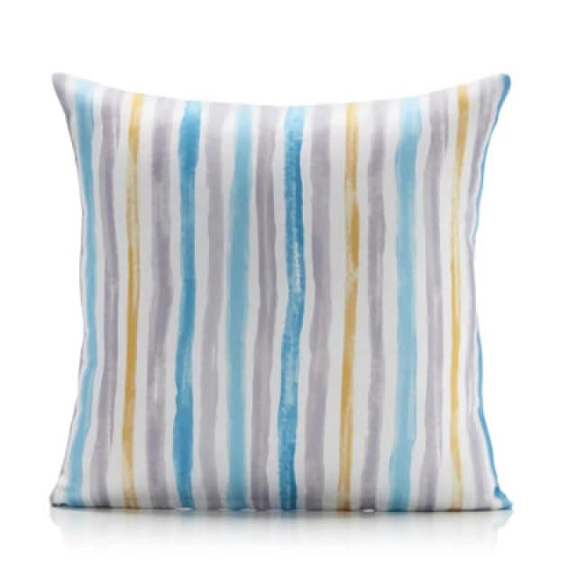 Luxury Living Striped Outdoor Water-repellant Cushion Multi