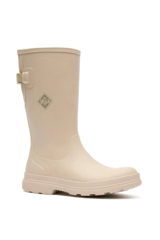 Muck Boots Womens Rainscape Tall Boot in Beige Size: 5 Beige Female 5