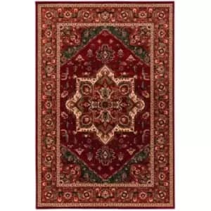 Mastercraft Kashqai 4354/300 Rug - 240x340cm, Wool - Red