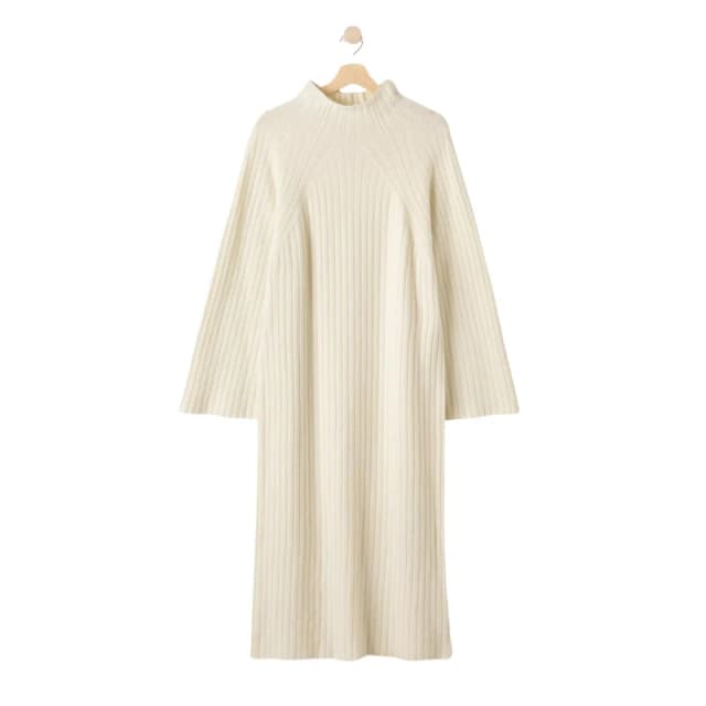 Holebrook Womens sweater dress Holebrook Ami Beige Female S