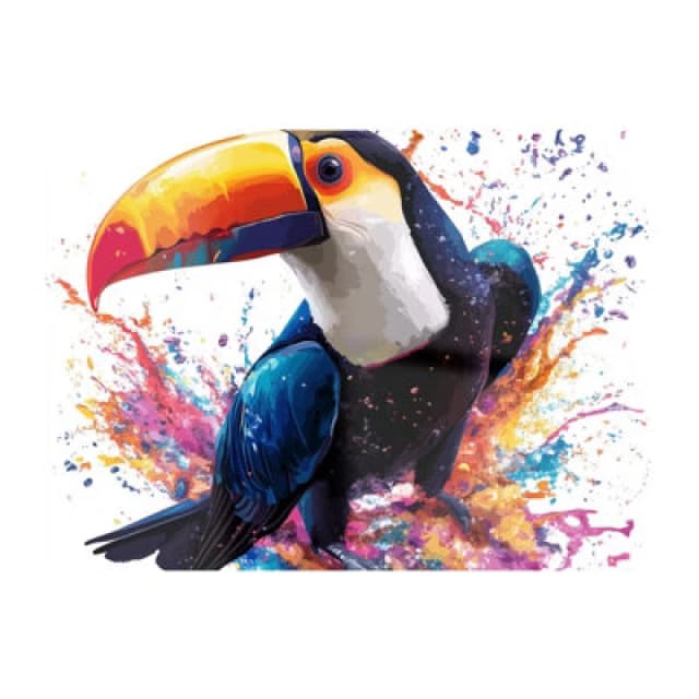 Warren Reed Designer Toucan's Splash Of Vivid Life Chopping Board