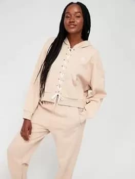 Adidas Originals Laced Hoodie - Beige