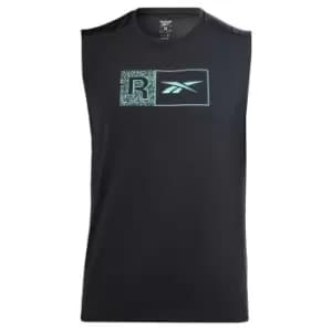 Reebok Workout Ready ACTIVCHILL Sleeveless T-Shirt Mens - Black