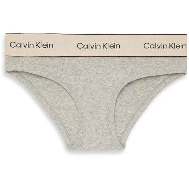 Calvin Klein Womens Heritage Brazilian Briefs Grey Heather female 10 (S)