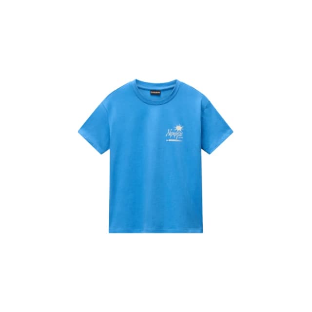 Napapijri Womens T-Shirt Napapijri Antimony Bleu Female 2XS