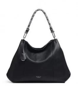 Radley Cuba Street Large Ziptop Shoulder Tote Bag - Black