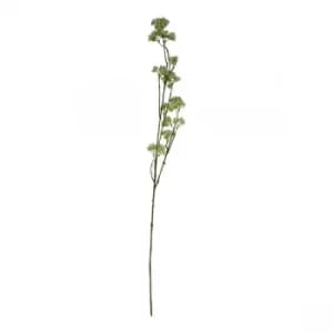 Single Spray, Mini Snowball with White Flowers, 92cm