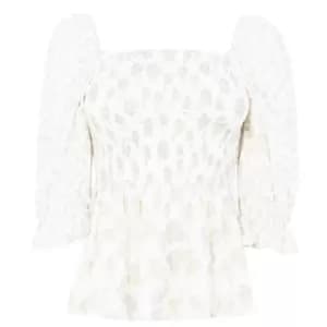 French Connection French Connection Doria Top Womens - White