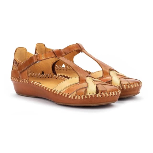 Pikolinos P Vallarta Leather Sandals. camel Women 36 (3.5);41 (7);40 (6.5);39 (5.5 to 6)