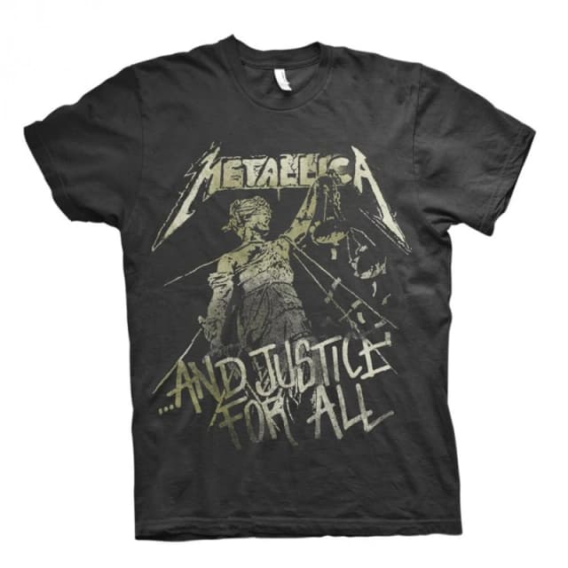 Metallica And Justice For All womens in Black
