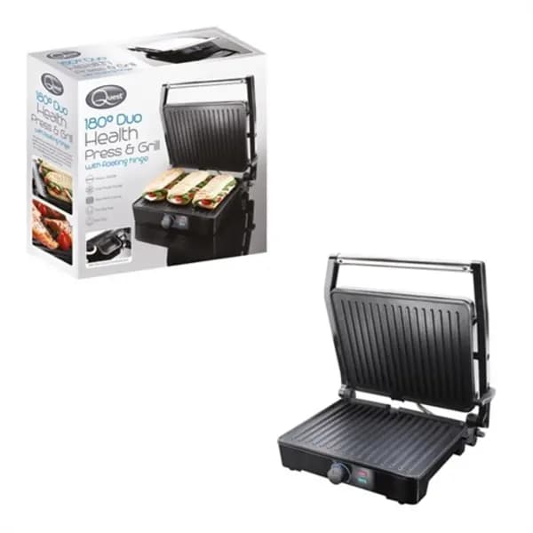 Quest 180° Duo Health Grill - Press or Open Grill 34359