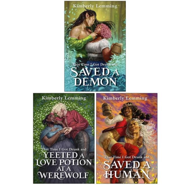 Mead Mishaps Series 3 Books Collection Set By Kimberly Lemming (That Time I Got Drunk and Saved a Demon, Yeeted A Love Potion At A Werewolf & That Tim