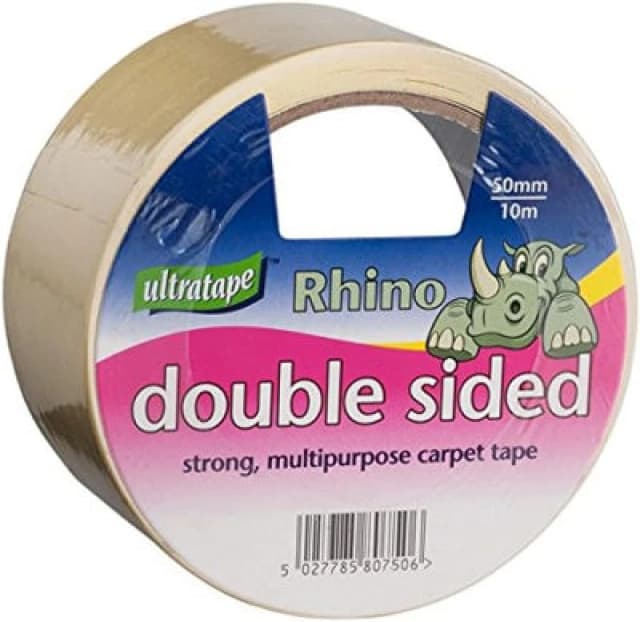 Ultratape 50mm X 10M Double Sided Carpet Tape
