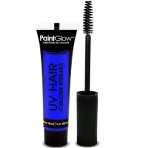 (5 Pack) PaintGlow UV Neon Hair Colour Streaks (Blue) 15ml