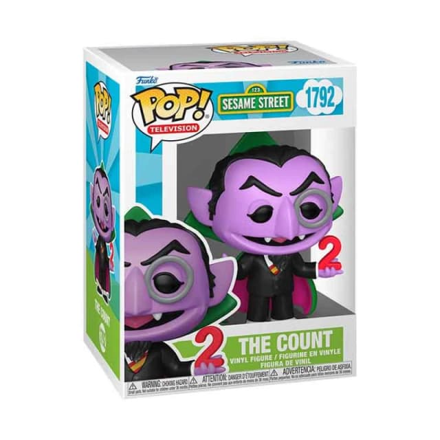 AJ Toys & Books Funko Sesame Street POP! TV Vinyl Figure The Count