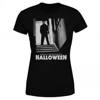 Halloween Mike Myers Womens T-Shirt - Black - XXL