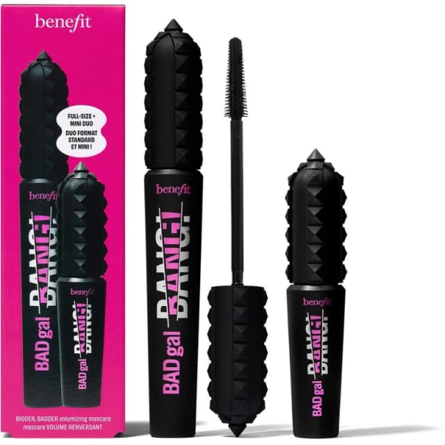 benefit Bangin Lashes Badgal Bang Full Size and Mini Mascara Duo Set (Worth £42)