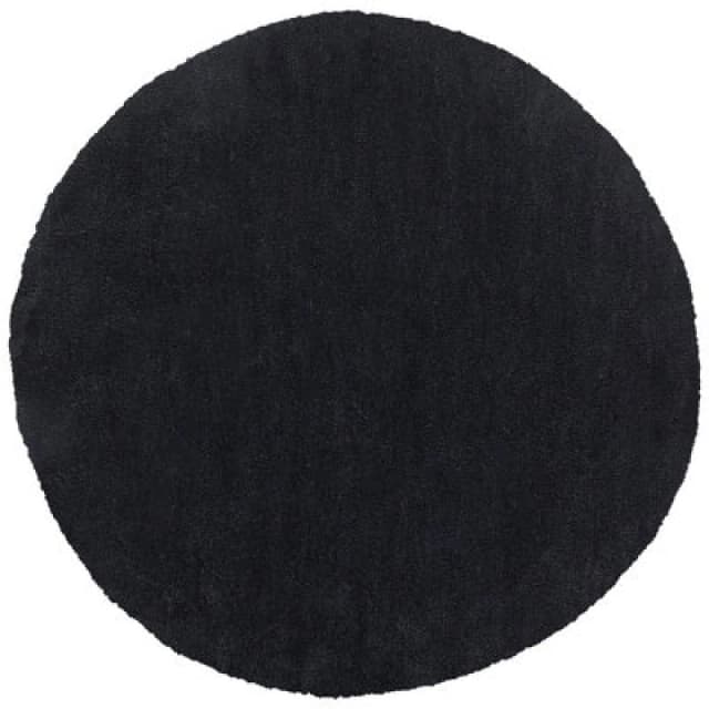 Beliani Shaggygy Rug Demre Black 140 Cm