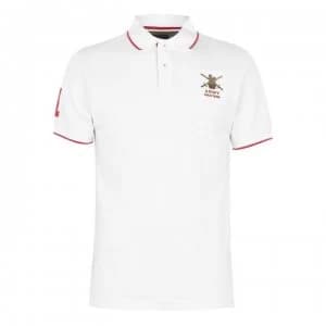 Hackett Army Polo Shirt - Chalk837