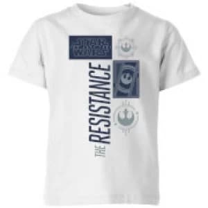 Star Wars The Resistance White Kids T-Shirt - White - 11-12 Years