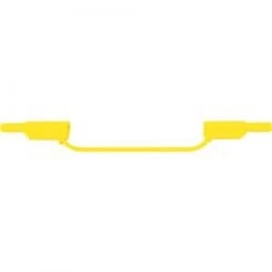Safety test lead 1m Yellow Staeubli XVS 4075