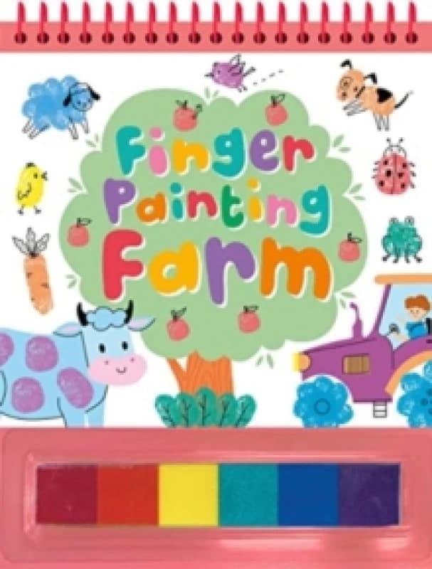 Finger Painting Farm Hardback