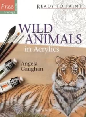 Wild animals in acrylics by Angela Gaughan