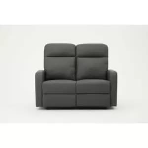 Mitchell Dark Grey pu 2 Seater Electric Recliner Sofa