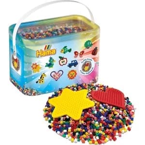 Hama 10000 Beads & 2 Coloured Pegboards Activity Kit