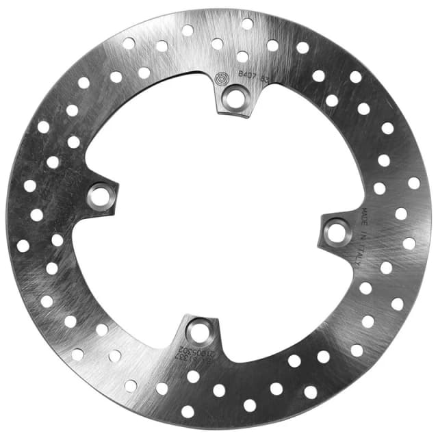 BREMBO 68B40783 Brake disc PRIME - Serie-Oro - Fixed Disc Rear, Perforated Brake Disc (82)