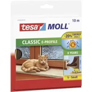 Tesamoll E-Profile 10 m x 9mm Brown