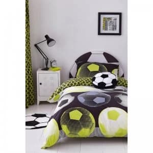 Neon Football Reversible Duvet Set