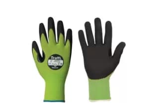 Traffi TG5240 Microdex Nitrile LXT Cut Level C Safety Gloves Size 9