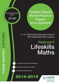 National 5 Lifeskills Mathematics by Scottish Qualifications Authority Paperback