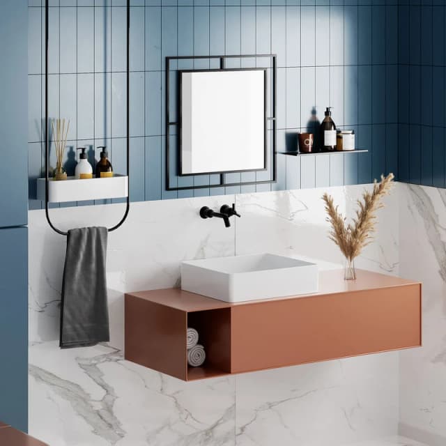 DECORTIE Decortie - corner mirror - Black - Black M.DK.T.23211.2