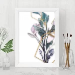 BC14815624825 Multicolor Decorative Framed MDF Painting