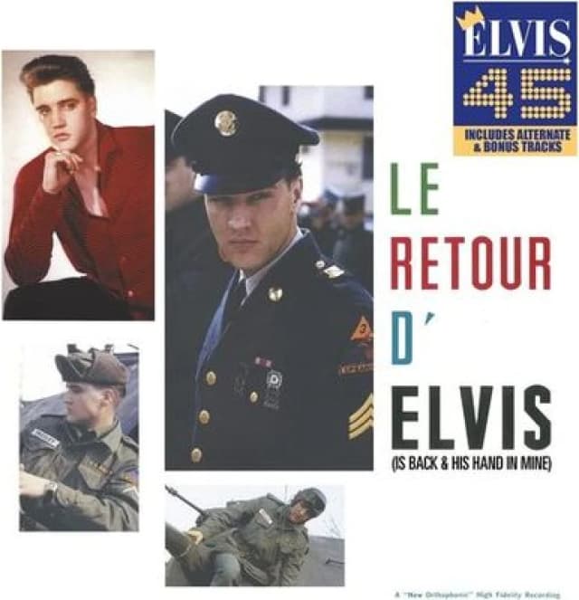 Le Retour D'Elvis (Is Back & His Hand in Mine) CD / Album