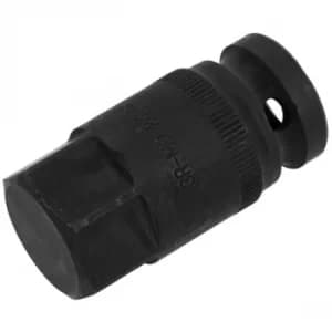 Sealey SMC37 Motorcycle Wheel Nut Socket H24 1/2"Sq Drive